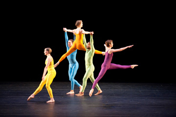 Merce Cunningham Dance Company Legacy Tour “Suite for Five” Photo by Stephanie Berger at Bard College The Richard B. Fisher Center for the Performing Arts September 11, 2011